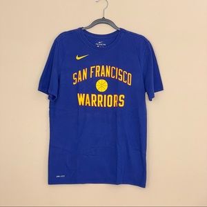 Nike Dri-Fit Golden State Warriors throwback San Francisco Warriors t-shirt - L